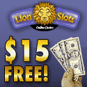 Lion Slots 15$ Bonus sans depot