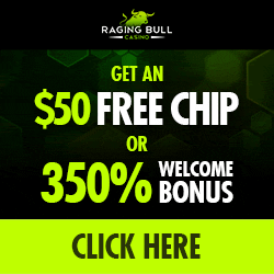Raging Bull USD | 350% Bonus | $50 Free Chip 